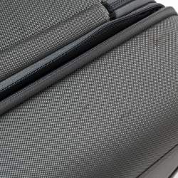 Pre Owned Tumi Grey/orange Nylon Alpha 2 Expandable Wheeled Luggage