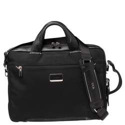 Pre Owned TUMI Black Nylon Laptop Bag