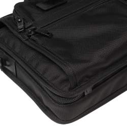 Pre Owned TUMI Black Nylon Alpha T-Pass Expandable Laptop Briefcase