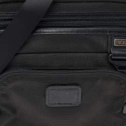 TUMI Black Nylon iPad Case Messenger Bag