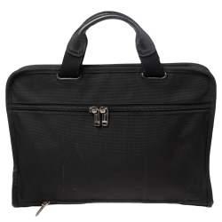 TUMI Black Nylon Briefcase bag 