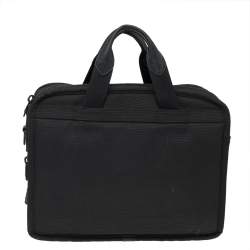Pre Owned TUMI Black Nylon Alpha T-Pass Expandable Laptop Briefcase