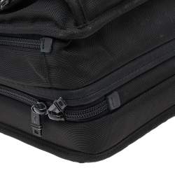 Pre Owned TUMI Black Nylon Alpha T-Pass Expandable Laptop Briefcase