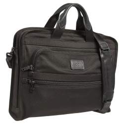 TUMI Black Nylon Briefcase bag