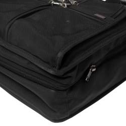 Pre Owned TUMI Black Ballistic Nylon Expandable Organizer Laptop Briefcase