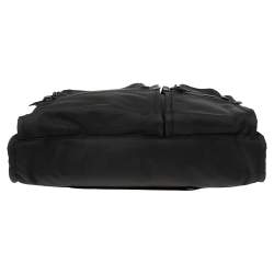 TUMI Black Nylon Alpha Compact Large Screen Laptop Briefcase