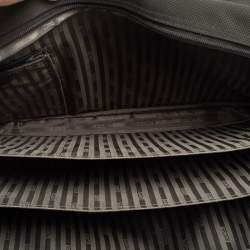 Pre Owned TUMI Black Nylon Gen 4.2 Organizer Portfolio Briefcase