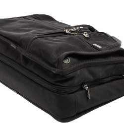 Pre Owned TUMI Black Nylon Gen 4.2 Organizer Portfolio Briefcase