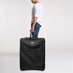 TUMI Black Nylon 2 Wheeled Alpha Expandable Luggage