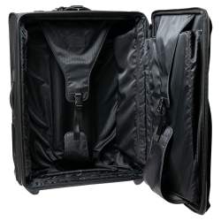TUMI Black Nylon 2 Wheeled Alpha Expandable Luggage
