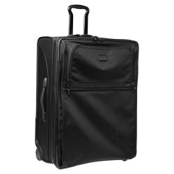 TUMI Black Nylon 2 Wheeled Alpha Expandable Luggage