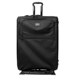 TUMI Black Nylon 2 Wheeled Alpha Expandable Luggage