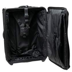 TUMI Black Nylon 2 Wheeled Alpha Expandable Short Trip Luggage