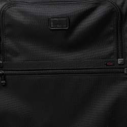TUMI Black Nylon 2 Wheeled Alpha Expandable Short Trip Luggage