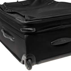 TUMI Black Nylon 2 Wheeled Alpha Expandable Short Trip Luggage