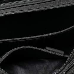 Tumi Black Nylon 2 Wheeled Alpha Rolling Briefcase 