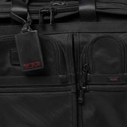 Tumi Black Nylon 2 Wheeled Alpha Rolling Briefcase 