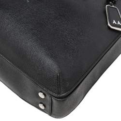 Tumi Black Leather Stanton Nia Commuter Briefcase Bag