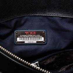 Tumi Black Leather Stanton Nia Commuter Briefcase Bag