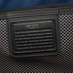 TUMI Dark Grey/Black Nylon Continental 4 Wheeled Alpha II Expandable Carry On Luggage