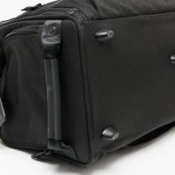 Pre Owned Tumi Black Nylon Alpha II Weekender Bag