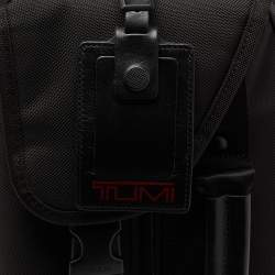 TUMI Black Nylon 4 Wheeled Alpha II Garment Carry On Luggage