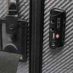 Pre Owned TUMI T-Graphite Tegris 4 Wheeled Tegra-Lite Continental Carry On Luggage