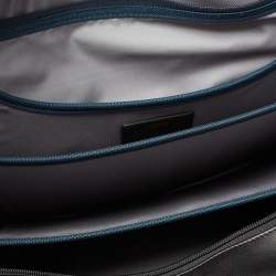 Pre Owned TUMI Black Leather Alpha 2 Expandable Organizer Briefcase Laptop Bag