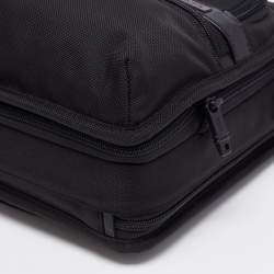TUMI Black Nylon Alpha 2 Laptop Briefcase