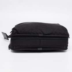 TUMI Black Nylon Alpha 2 Laptop Briefcase