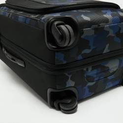 TUMI Blue Camouflage Nylon Merge Short Trip Expandable Packing Case