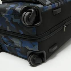 TUMI Blue Camouflage Nylon Merge Short Trip Expandable Packing Case