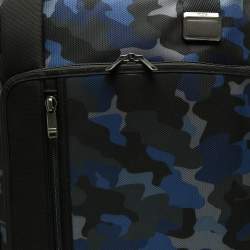 TUMI Blue Camouflage Nylon Merge Short Trip Expandable Packing Case