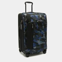 TUMI Blue Camouflage Nylon Merge Short Trip Expandable Packing Case