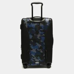 TUMI Blue Camouflage Nylon Merge Short Trip Expandable Packing Case