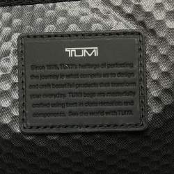 TUMI Grey/Blue Nylon Alpha Bravo Albany Slim Commuter Briefcase