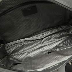 TUMI Grey/Blue Nylon Alpha Bravo Albany Slim Commuter Briefcase