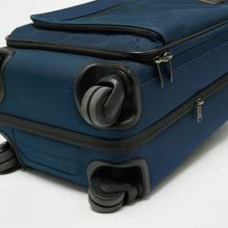 Pre Owned TUMI Blue Ballistic Nylon Merge International Expandable Carry On Luggage