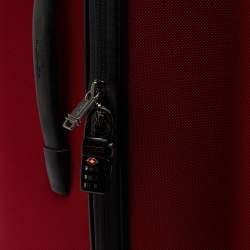 Pre Owned TUMI Grey/Red Nylon Gen 4.2 Lightweight Trip Packing Case Luggage