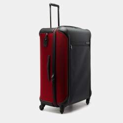 Pre Owned TUMI Grey/Red Nylon Gen 4.2 Lightweight Trip Packing Case Luggage