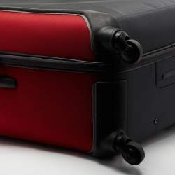 Pre Owned TUMI Grey/Red Nylon Gen 4.2 Lightweight Trip Packing Case Luggage