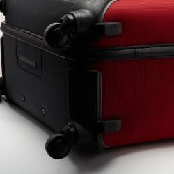 Pre Owned TUMI Grey/Red Nylon Gen 4.2 Lightweight Trip Packing Case Luggage