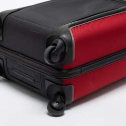 TUMI Grey/Red Nylon Small Gen 4.2 Lightweight Carryon Luggage