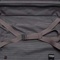 TUMI Grey/Red Nylon Small Gen 4.2 Lightweight Carryon Luggage