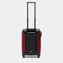 TUMI Grey/Red Nylon Small Gen 4.2 Lightweight Carryon Luggage