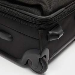 Pre Owned TUMI Black Nylon Alpha 2 Continental Carry On Suitcase
