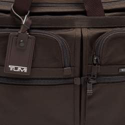 Tumi Brown Nylon Large Screen Laptop Briefcase Bag