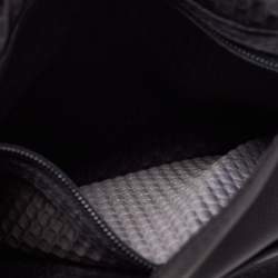 Pre Owned Tumi Black/Brown Nylon and Leather Alpha Bravo Barstow Messenger Bag