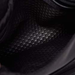 Pre Owned Tumi Black/Brown Nylon and Leather Alpha Bravo Barstow Messenger Bag