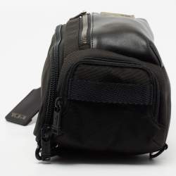 Pre Owned TUMI Black Nylon and Leather Alpha Bravo Kelly Sling Bag